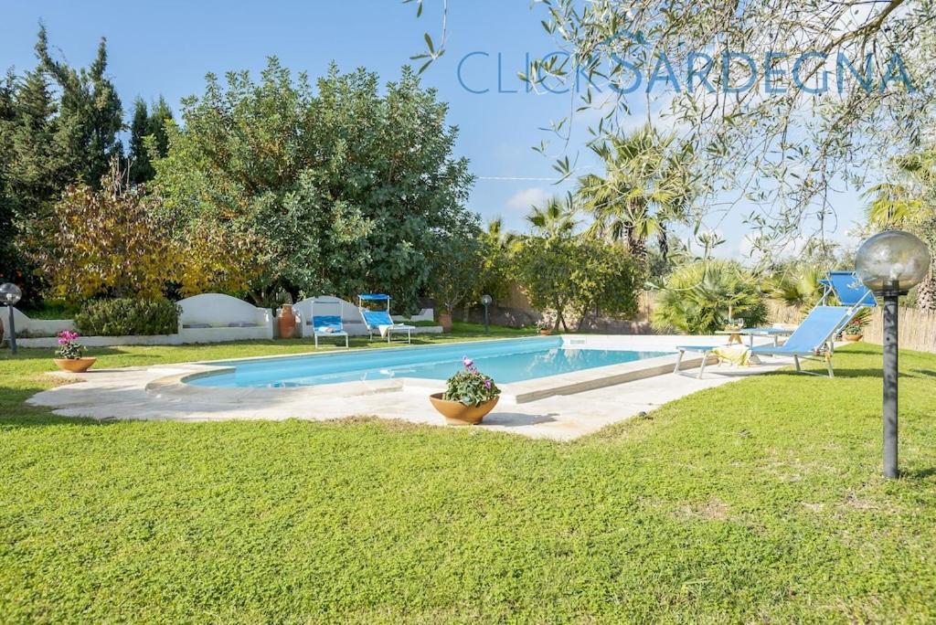 Alghero Villa Josephine Con Piscina E Parco Per 8 Ospiti מראה חיצוני תמונה